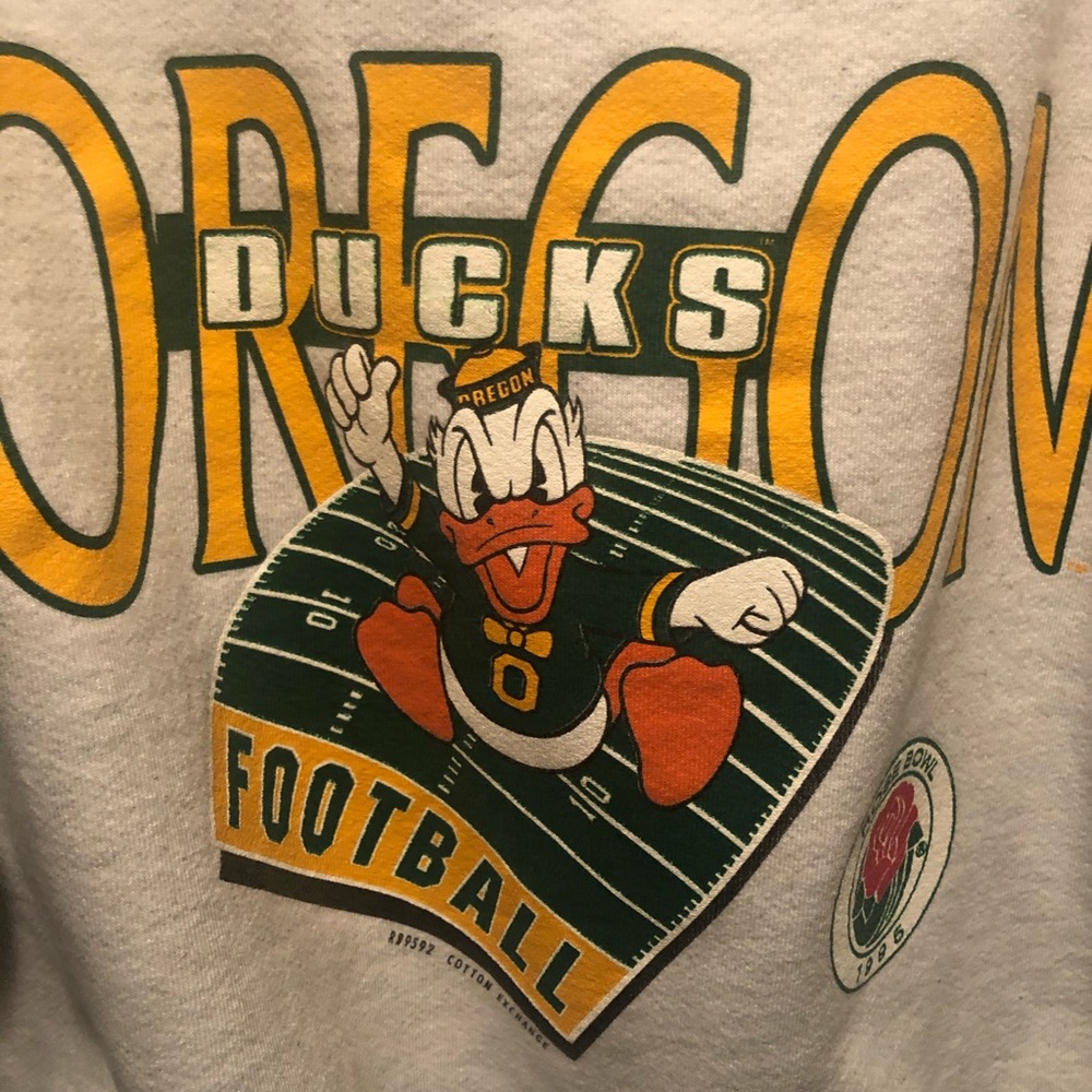 Vintage Oregon ducks sweater crewneck size xl